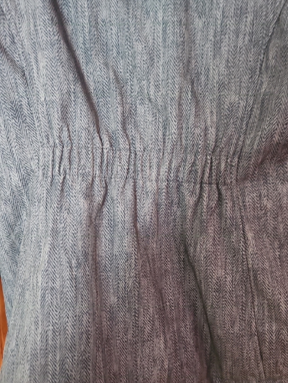 NWOT Free Country Women's Heathered Navy Hooded Zip Jacket - Picture 8 of 8